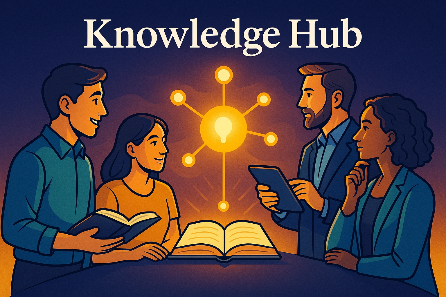 Knowledge Hub illustration