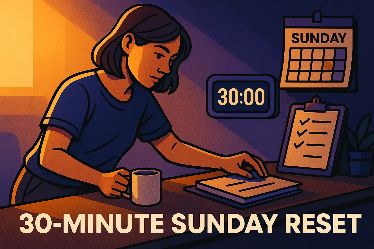 30-Minute Sunday Reset