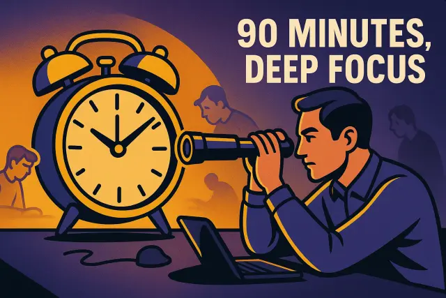 The 90-Minute Focus Block: Deep Work for Busy People