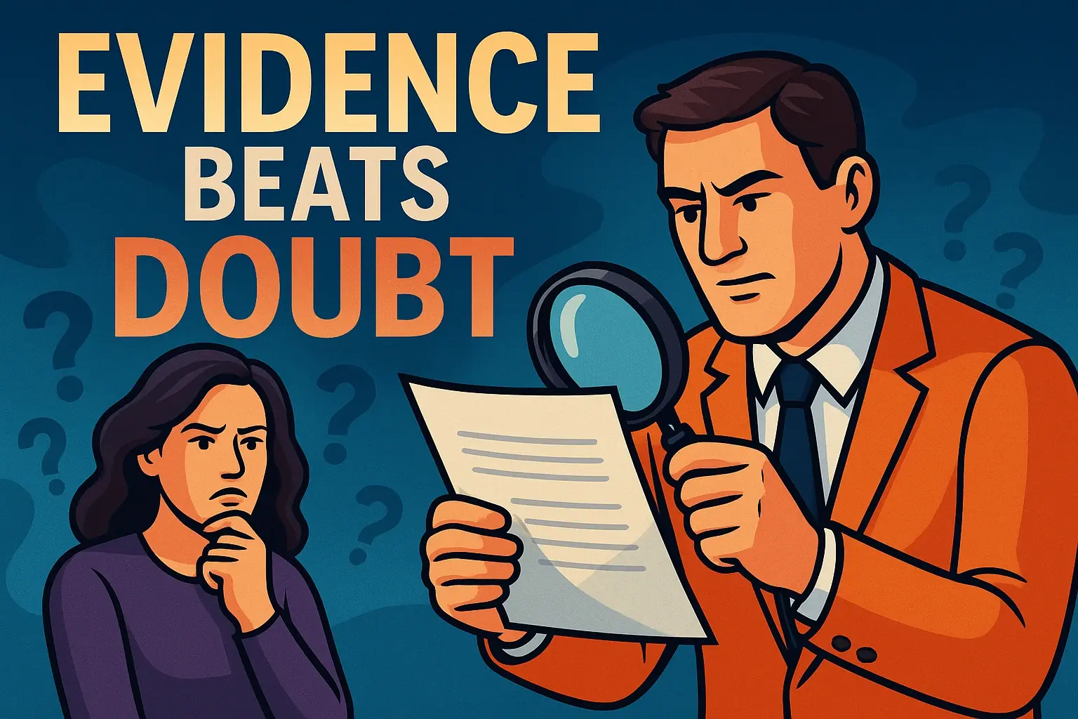 Evidence Beats Doubt