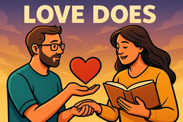 Love Does: Discover a Secretly Incredible Life in an cover art
