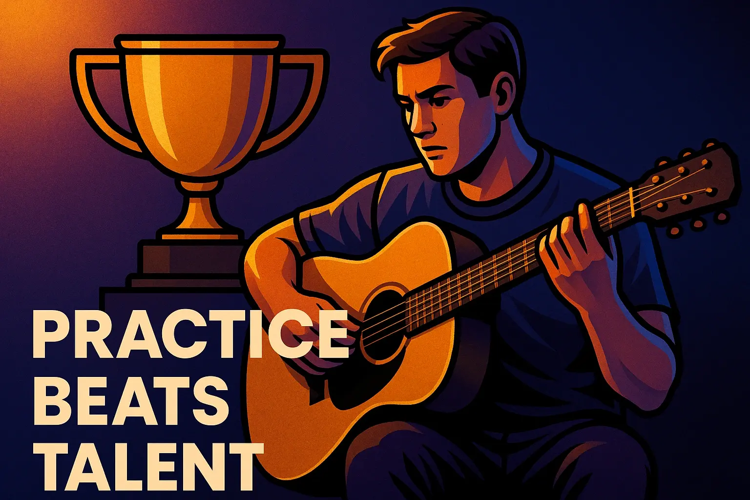 Practice Beats Talent