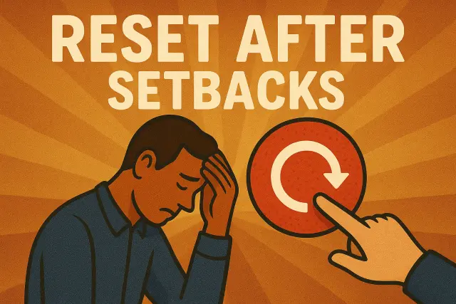 Design a Post-Setback Recovery Ritual That Restores Confidence